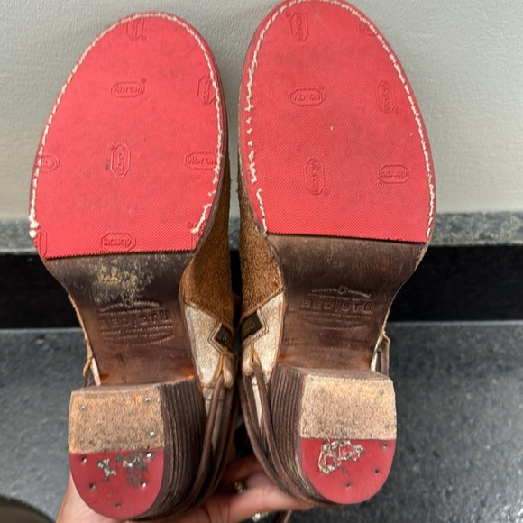 BED|STU Booties with leather strap detail - Picture 5 of 8